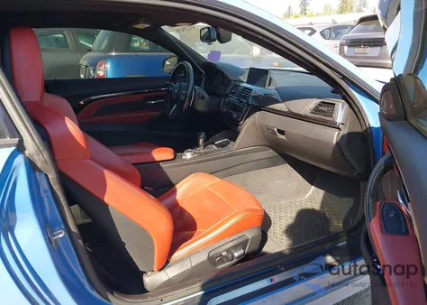 2016 BMW M4 из США, поврежденный, VIN WBS3R9C56GK336869